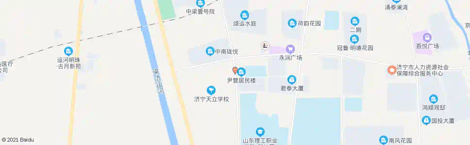 济宁尹营_公交站地图_济宁公交_妙搜公交查询2024