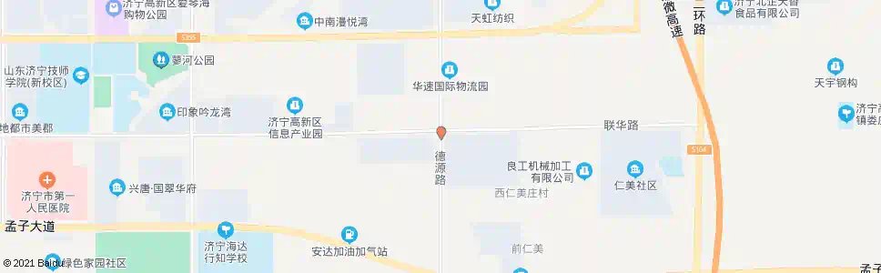 济宁德源路_公交站地图_济宁公交_妙搜公交查询2024