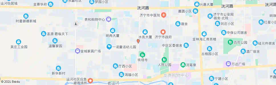 济宁潘家大楼_公交站地图_济宁公交_妙搜公交查询2024