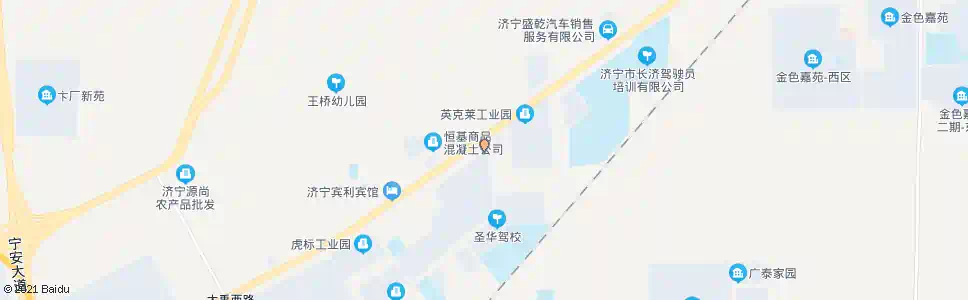 济宁圣华驾校_公交站地图_济宁公交_妙搜公交查询2024