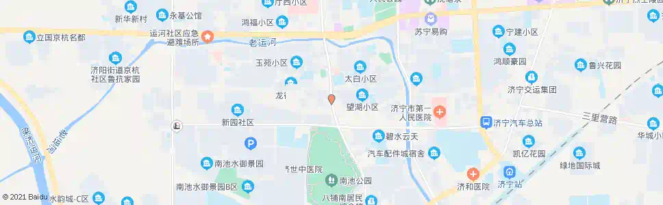 济宁小南门_公交站地图_济宁公交_妙搜公交查询2024