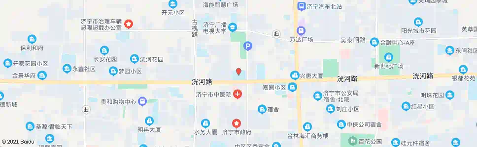 济宁市体育馆_公交站地图_济宁公交_妙搜公交查询2024