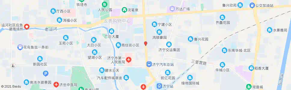 济宁电力二处_公交站地图_济宁公交_妙搜公交查询2024