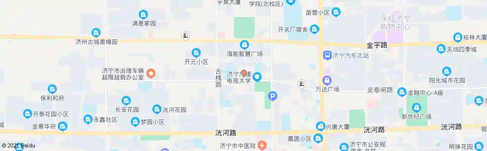 济宁市电视台_公交站地图_济宁公交_妙搜公交查询2024