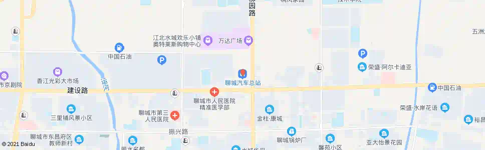 聊城汽车总站_公交站地图_聊城公交_妙搜公交查询2024