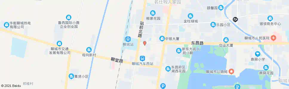 聊城区人行_公交站地图_聊城公交_妙搜公交查询2024