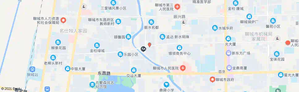 聊城兴华路运河东站_公交站地图_聊城公交_妙搜公交查询2024