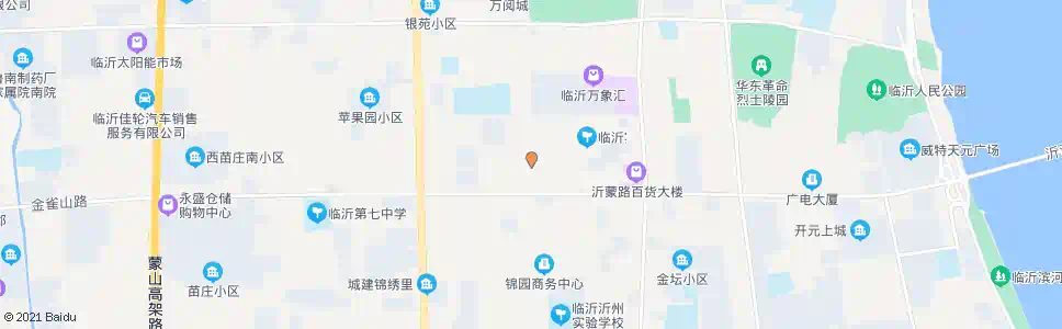 临沂新华中学_公交站地图_临沂公交_妙搜公交查询2024