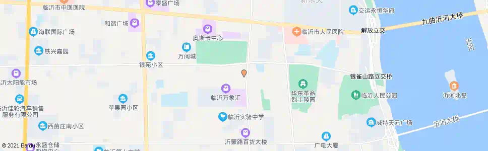 临沂中国银行_公交站地图_临沂公交_妙搜公交查询2024