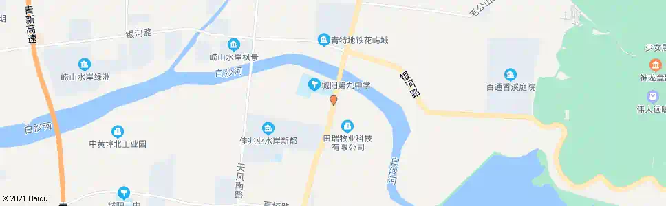 青岛城阳九中_公交站地图_青岛公交_妙搜公交查询2024