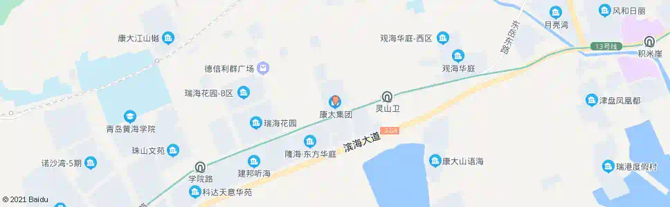 青岛康大集团_公交站地图_青岛公交_妙搜公交查询2024