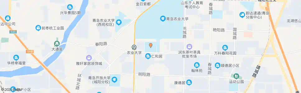 青岛城阳实验中学_公交站地图_青岛公交_妙搜公交查询2024