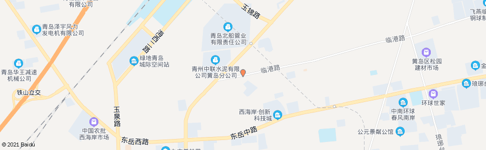 青岛刘家园北_公交站地图_青岛公交_妙搜公交查询2024