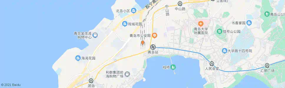 青岛中川路_公交站地图_青岛公交_妙搜公交查询2024