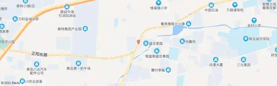 青岛城阳王家村_公交站地图_青岛公交_妙搜公交查询2024