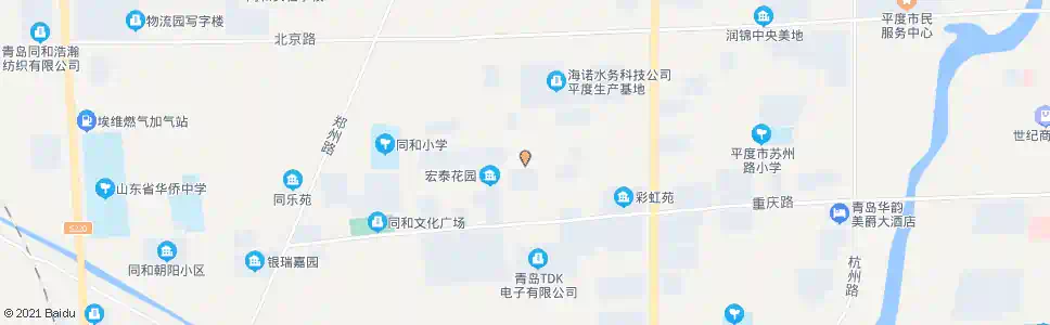 青岛同和派出所_公交站地图_青岛公交_妙搜公交查询2024