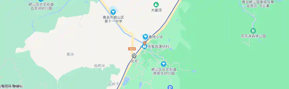 青岛周哥庄_公交站地图_青岛公交_妙搜公交查询2024