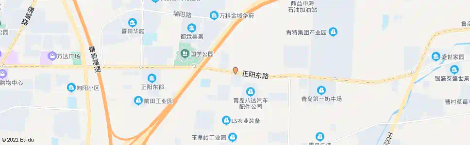 青岛玉皇岭北站_公交站地图_青岛公交_妙搜公交查询2024