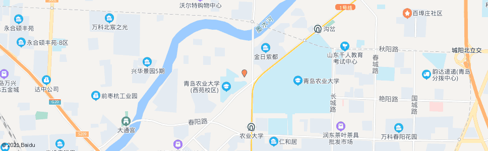 青岛青特工业园_公交站地图_青岛公交_妙搜公交查询2024