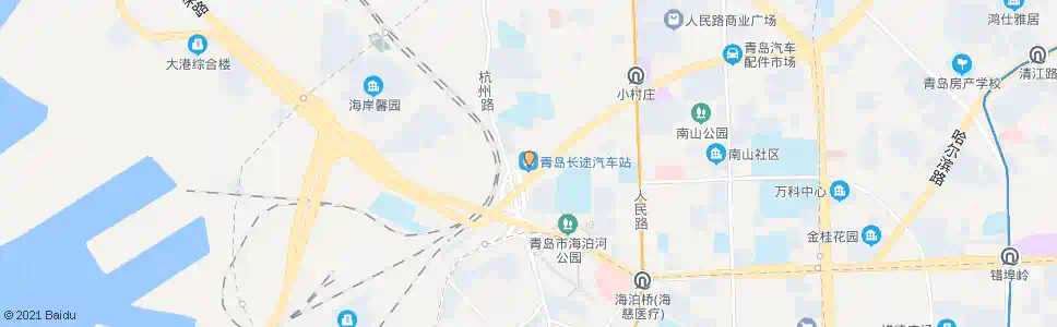 青岛长途汽车站_公交站地图_青岛公交_妙搜公交查询2024