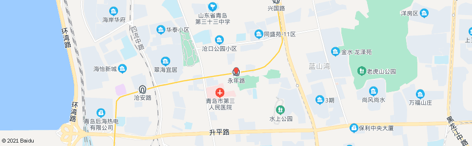 青岛永年路_公交站地图_青岛公交_妙搜公交查询2024
