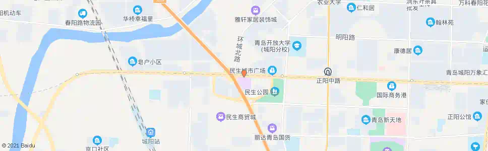 青岛城阳立交桥_公交站地图_青岛公交_妙搜公交查询2024