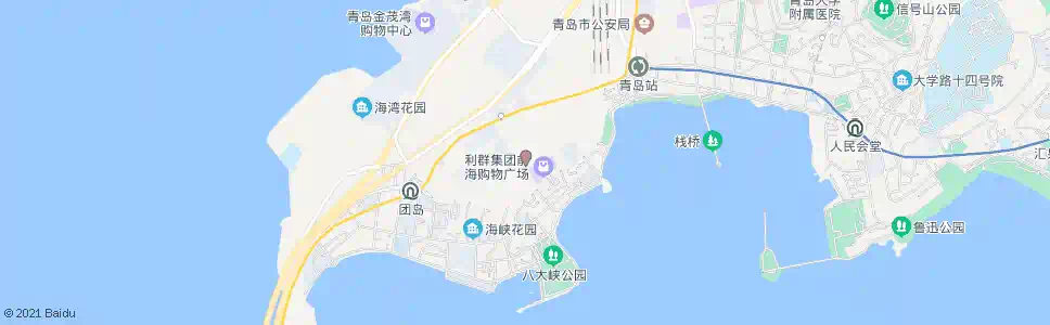 青岛开发区一中_公交站地图_青岛公交_妙搜公交查询2024