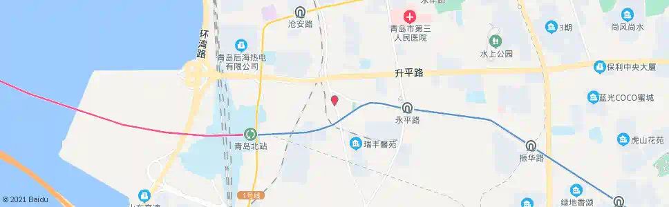 青岛振华路西站_公交站地图_青岛公交_妙搜公交查询2024