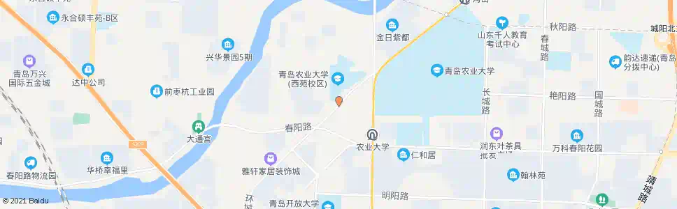 青岛古庙头_公交站地图_青岛公交_妙搜公交查询2024