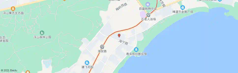 青岛颐景园_公交站地图_青岛公交_妙搜公交查询2024