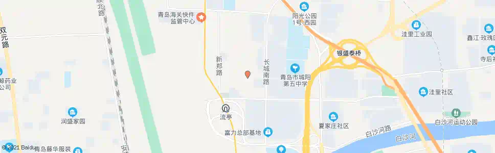 青岛宝安路海关路(路口)_公交站地图_青岛公交_妙搜公交查询2024