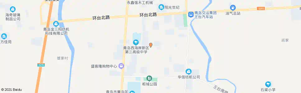 青岛王台医院_公交站地图_青岛公交_妙搜公交查询2024