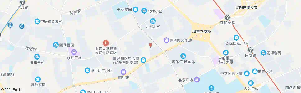 青岛我家建材商场_公交站地图_青岛公交_妙搜公交查询2024