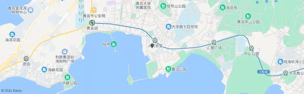 青岛实验中学_公交站地图_青岛公交_妙搜公交查询2024