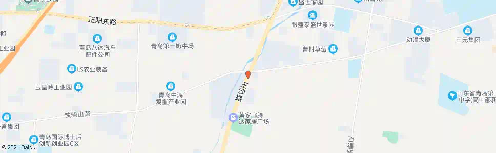 青岛铁骑山路西站_公交站地图_青岛公交_妙搜公交查询2024