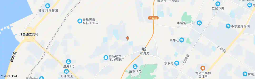 青岛湖清路东站_公交站地图_青岛公交_妙搜公交查询2024