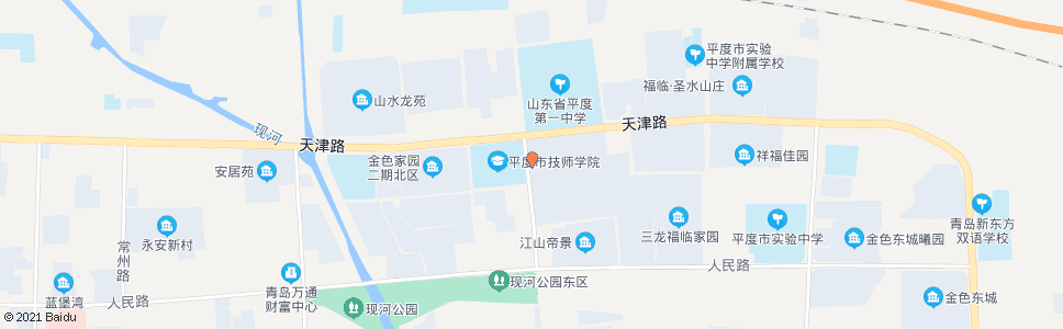 青岛福安西门_公交站地图_青岛公交_妙搜公交查询2024