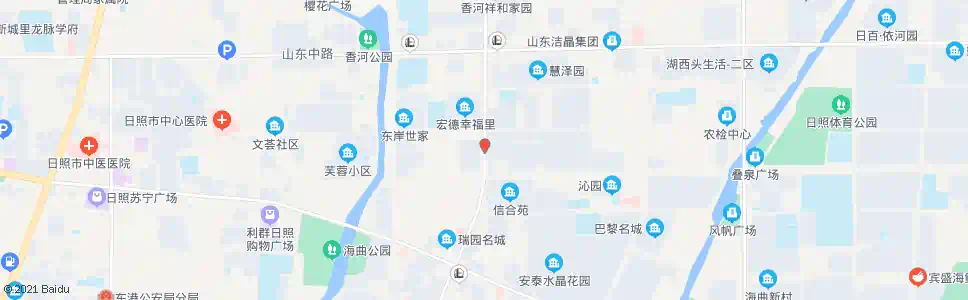 日照昭阳路派出所_公交站地图_日照公交_妙搜公交查询2024