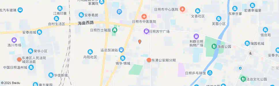 日照福海路_公交站地图_日照公交_妙搜公交查询2024