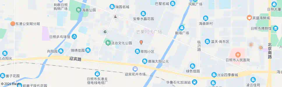 日照沙墩居委会_公交站地图_日照公交_妙搜公交查询2024