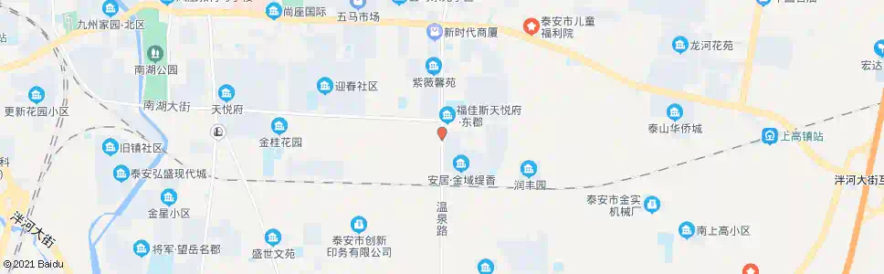 泰安韩家结庄_公交站地图_泰安公交_妙搜公交查询2024