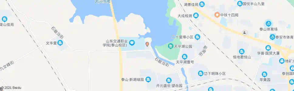 泰安泰安市水利和渔业局_公交站地图_泰安公交_妙搜公交查询2024