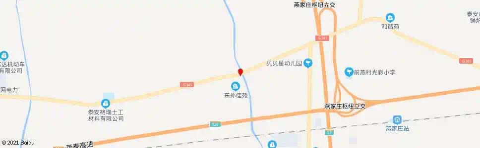 泰安东孙村_公交站地图_泰安公交_妙搜公交查询2024