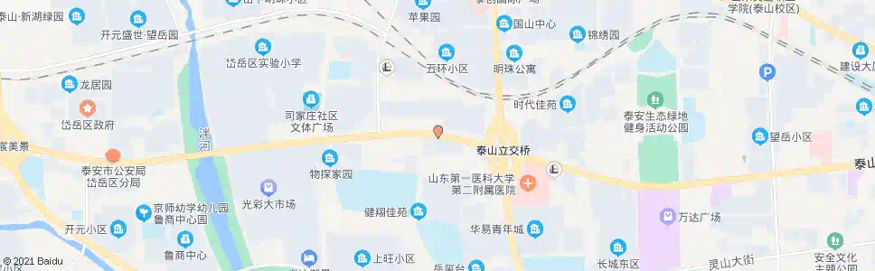 泰安山科大泰山科技学院_公交站地图_泰安公交_妙搜公交查询2024