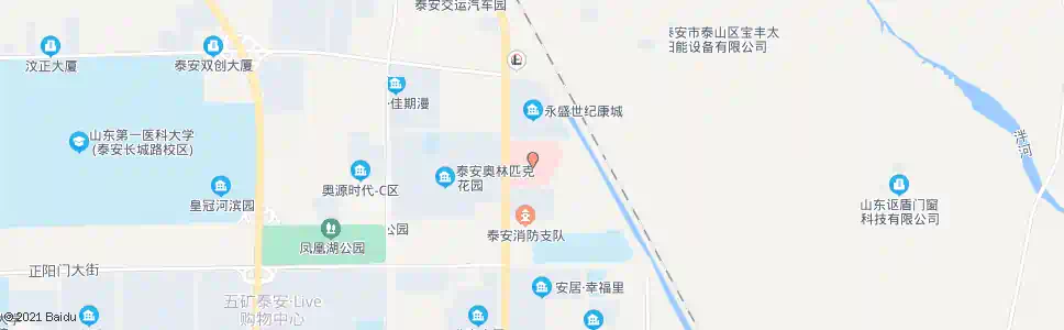 泰安妇幼保健院(儿童医院)_公交站地图_泰安公交_妙搜公交查询2024