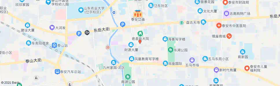 泰安通天坊_公交站地图_泰安公交_妙搜公交查询2024