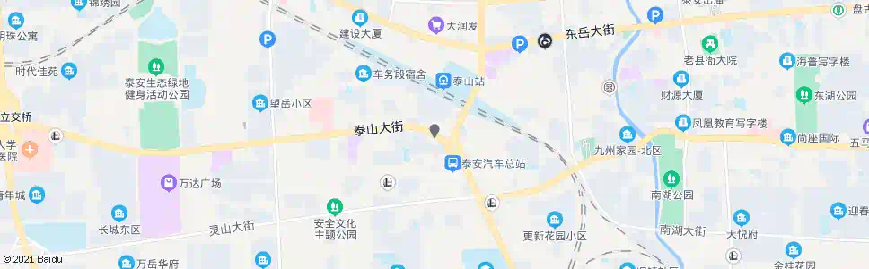 泰安交通宾馆_公交站地图_泰安公交_妙搜公交查询2024