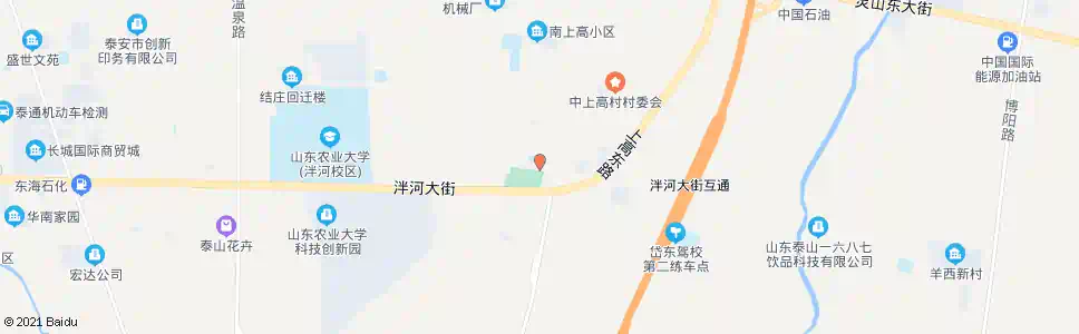 泰安南上高(汇信国际劳务公司)_公交站地图_泰安公交_妙搜公交查询2024