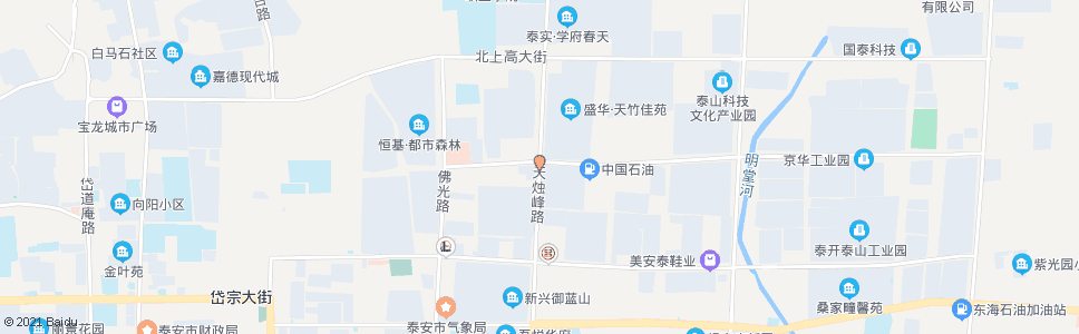 泰安公交公司三队南站_公交站地图_泰安公交_妙搜公交查询2024