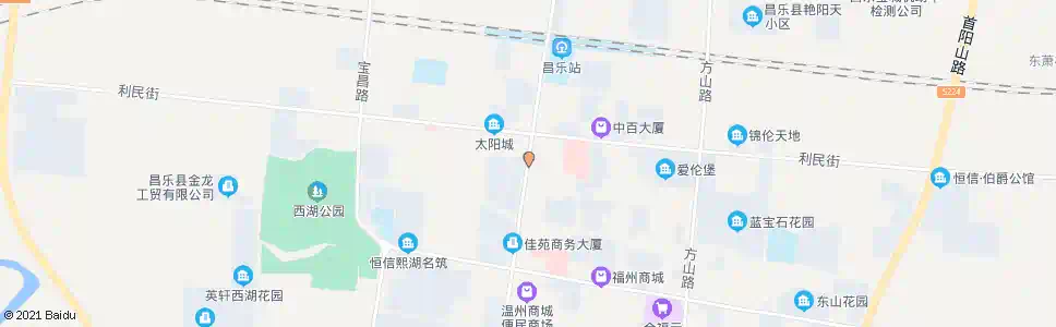 潍坊新昌商场_公交站地图_潍坊公交_妙搜公交查询2024